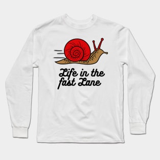 Fast Snail Long Sleeve T-Shirt